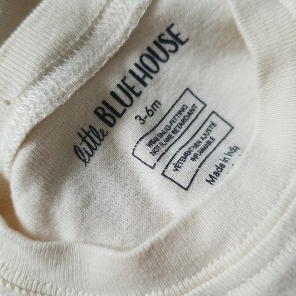 Little Blue House Hatley Little Bear Bum Baby Coverall Size 3-6 Months.. - Picture 6 of 6